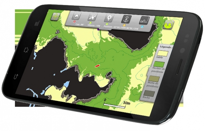 Donia, a free smartphone app for eco-friendly moorings / Ocean Great Ideas