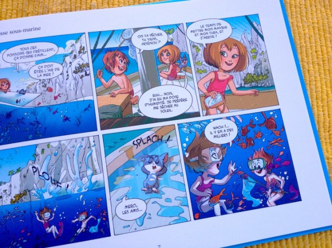 Alix et Arsenou dans les Calanques, a delight for the franchies / Ocean Great Ideas