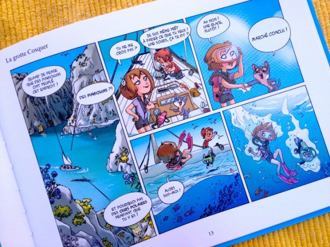 Alix et Arsenou dans les Calanques, a delight for the franchies / Ocean Great Ideas